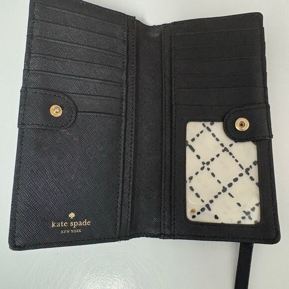 kate spade Gold Label Classic Wallet - 15 Credit Card/ID Slots - Picture 5 of 12